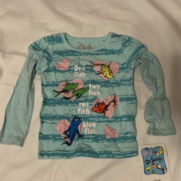 Dr Seuss Toddler Long Sleeve Shirt 